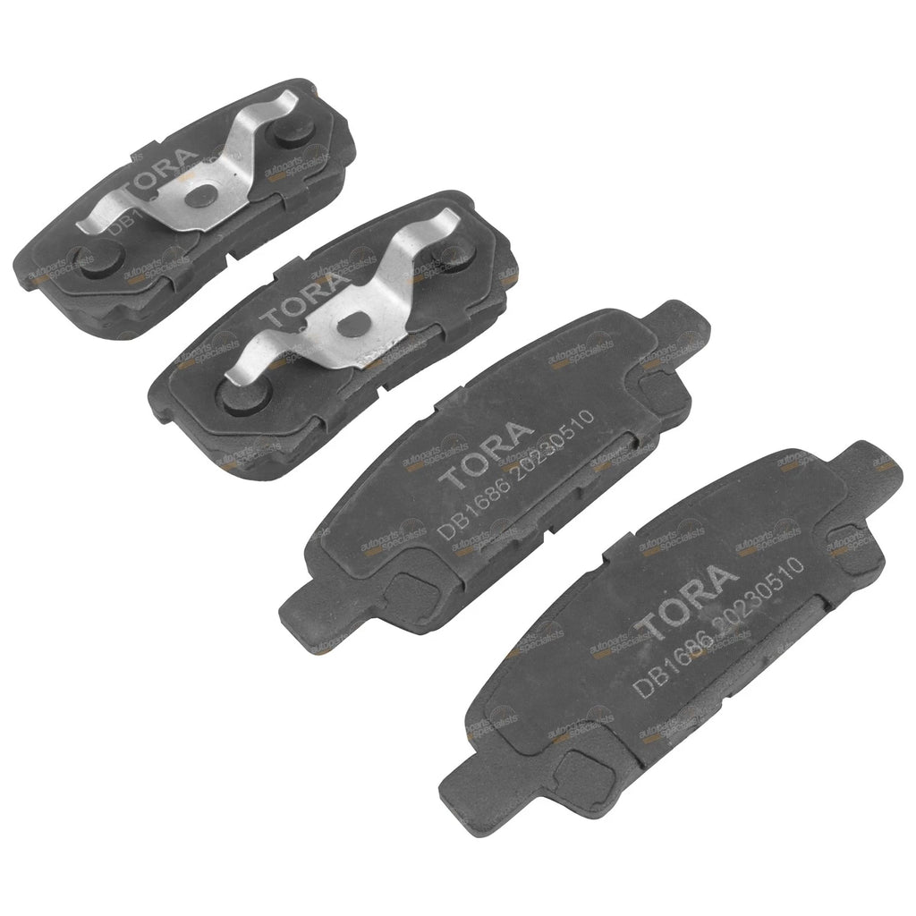 Rear Disc Brake Pad Set for Dodge Caliber (2006–2014) PM