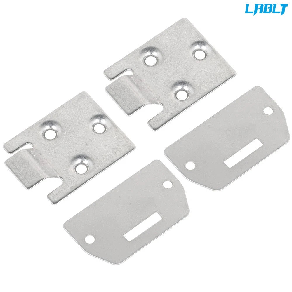 Set of 2 Seat Bottom Hinge and Plate for EZGO TXT/Medalist (1995–Present)