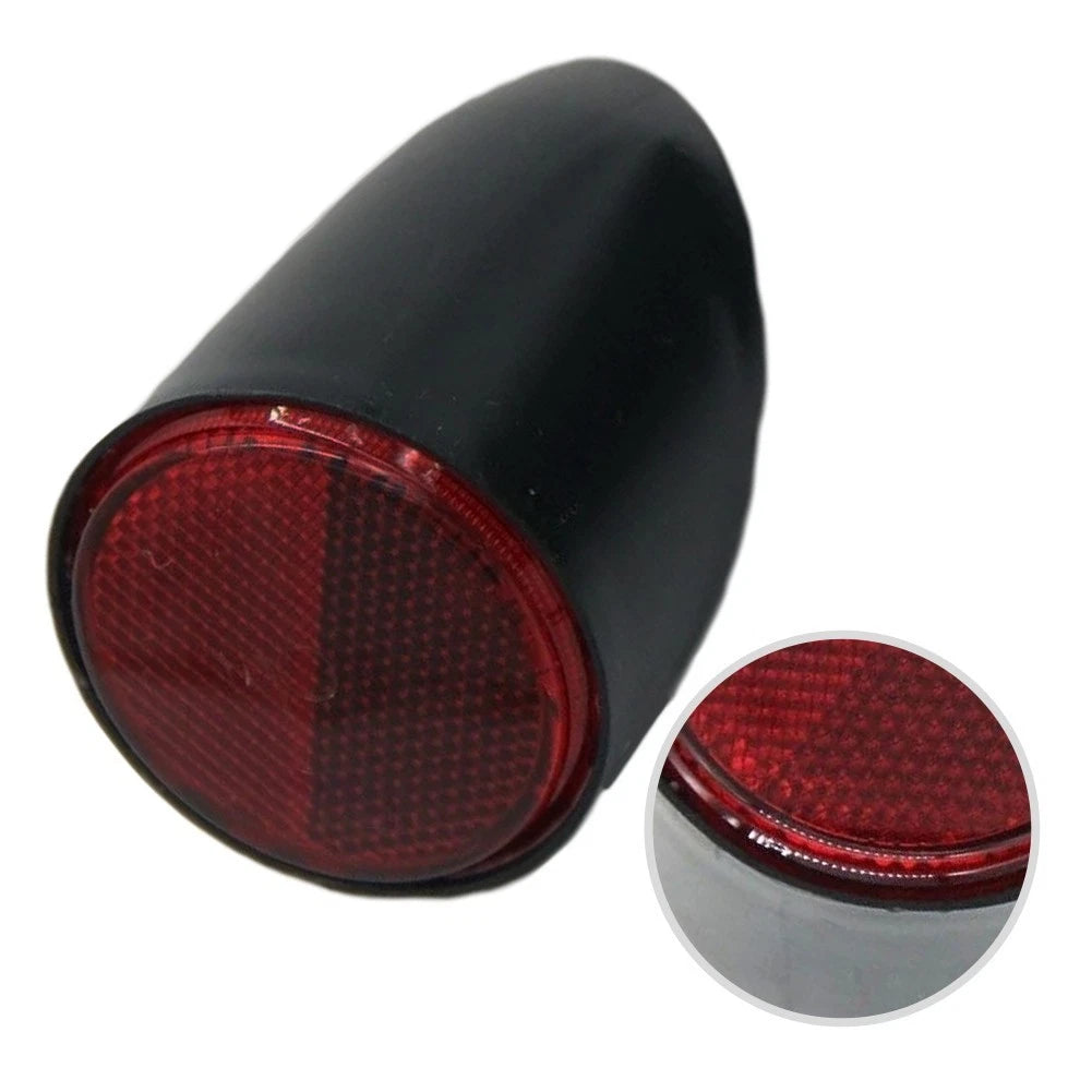 Rear Reflector Round Lens For Restoration Plastic Material Single Piece
