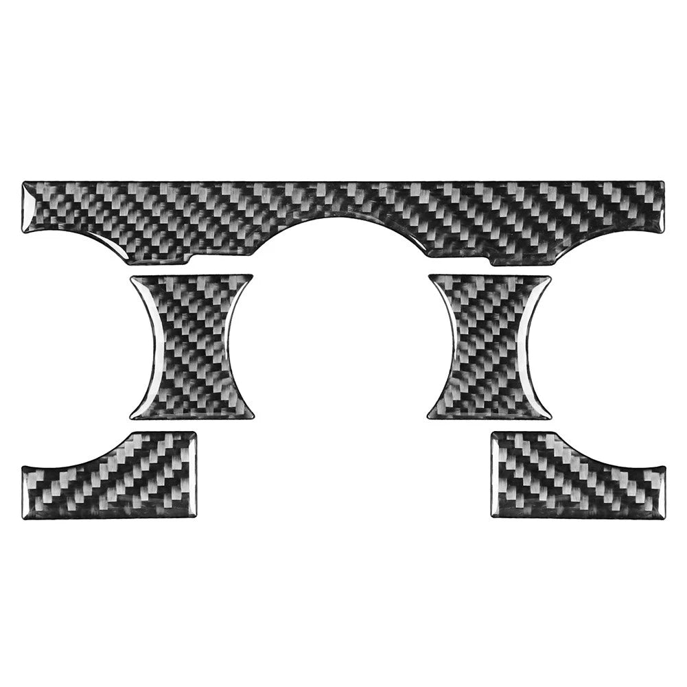 Carbon Fiber AC Climate Control Panel Cover Trim for Chrysler 300 300C (2005–2010)