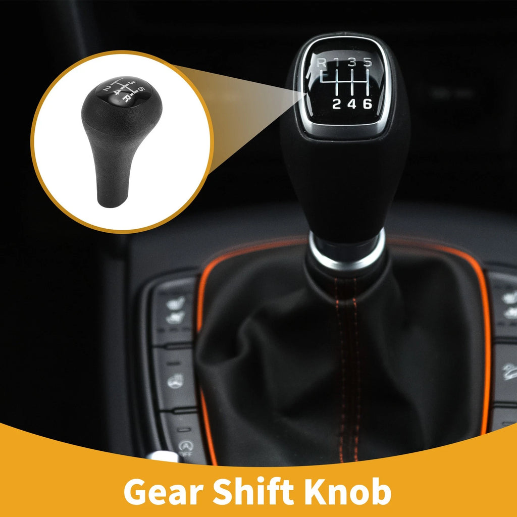 5 Speed Gear Shift Knob Replacement for Ford Focus (2003–2007) Plastic