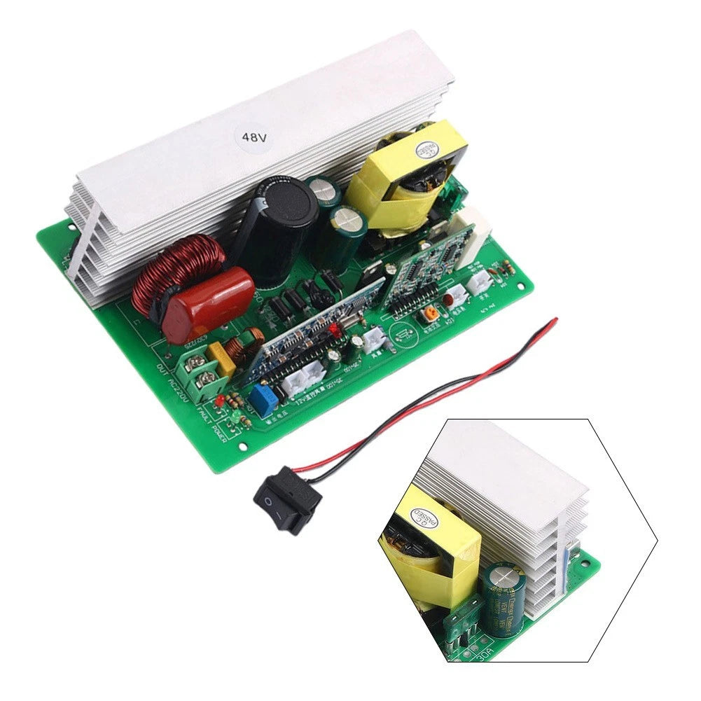 1000W DC48V Pure Sine Wave Inverter AC220V Power Converter with Boost Feature