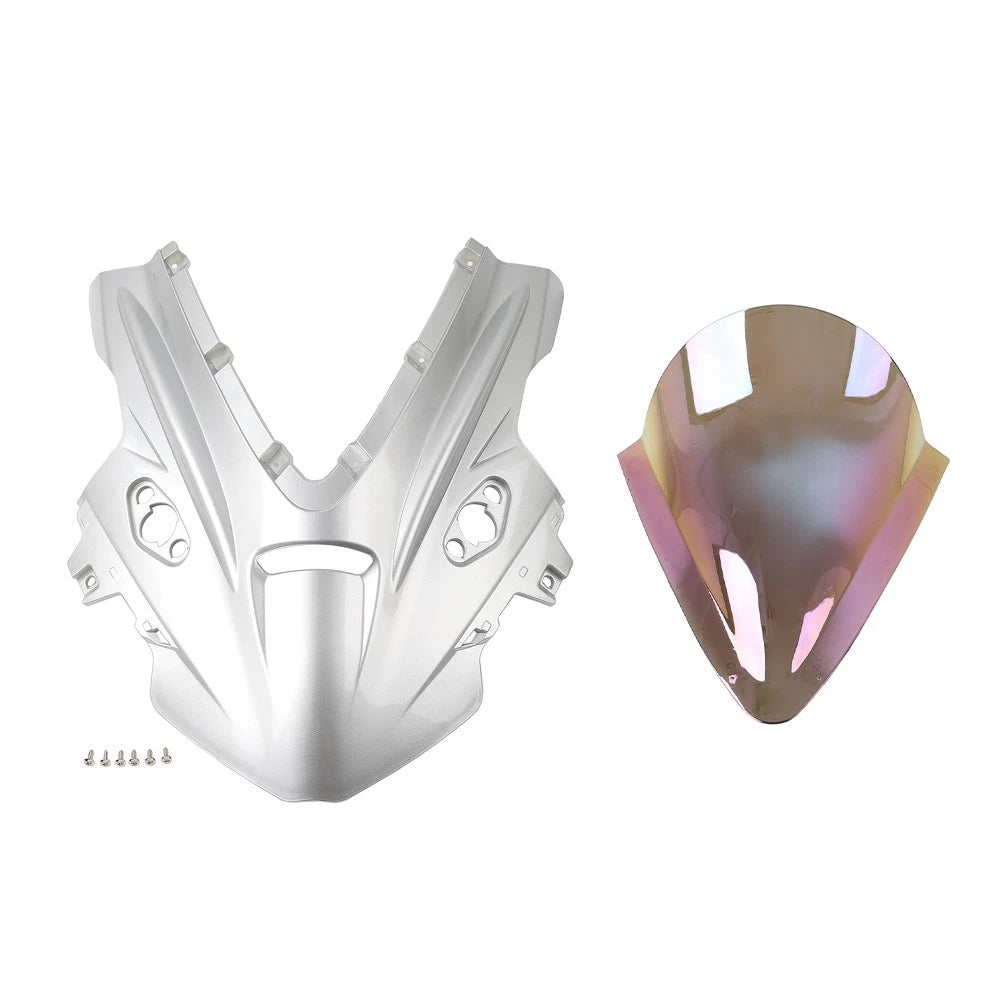 Windshield Wind Deflector Visor Front Fairing Kit For 675SR 2024-2025