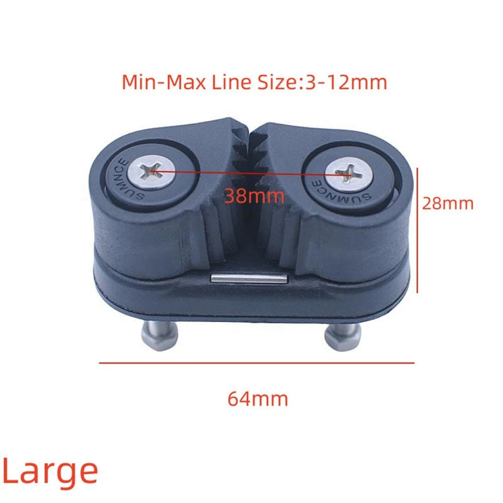 Nylon 2 Row Cam Cleat for Marine Applications