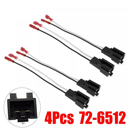 4Pcs Car Speaker Harness Set for Chrysler Models