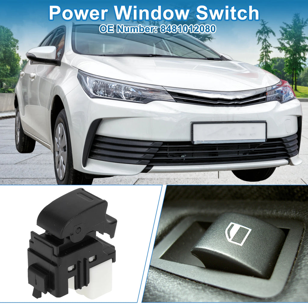 Passenger Side Power Window Switch for Toyota Camry Corolla RAV4 (2012–2020)