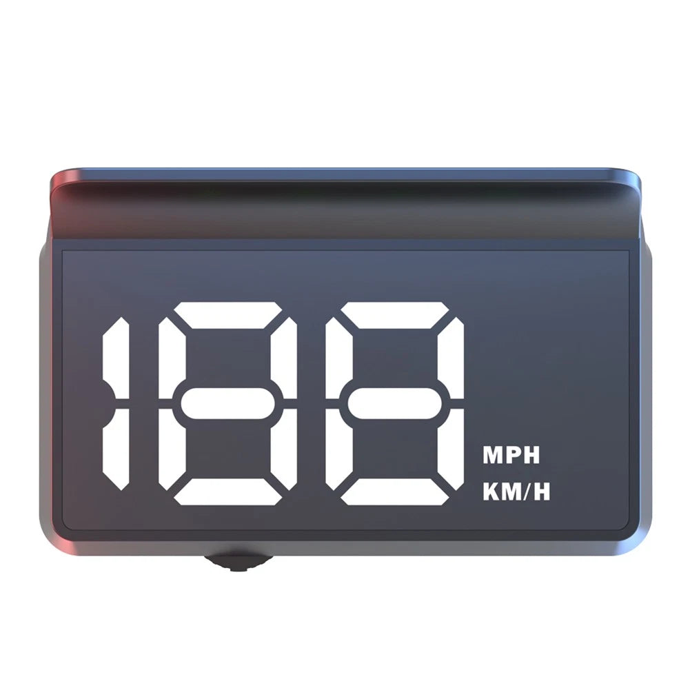 5V Car Head Up HD Display W2 GPS Speedometer for Universal Vehicles
