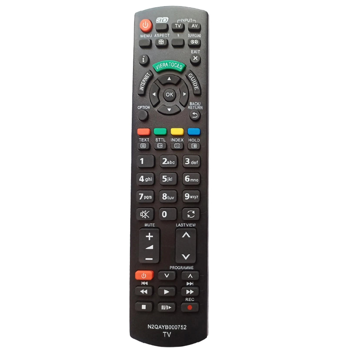 Remote Control for Panasonic Smart TV (LED)