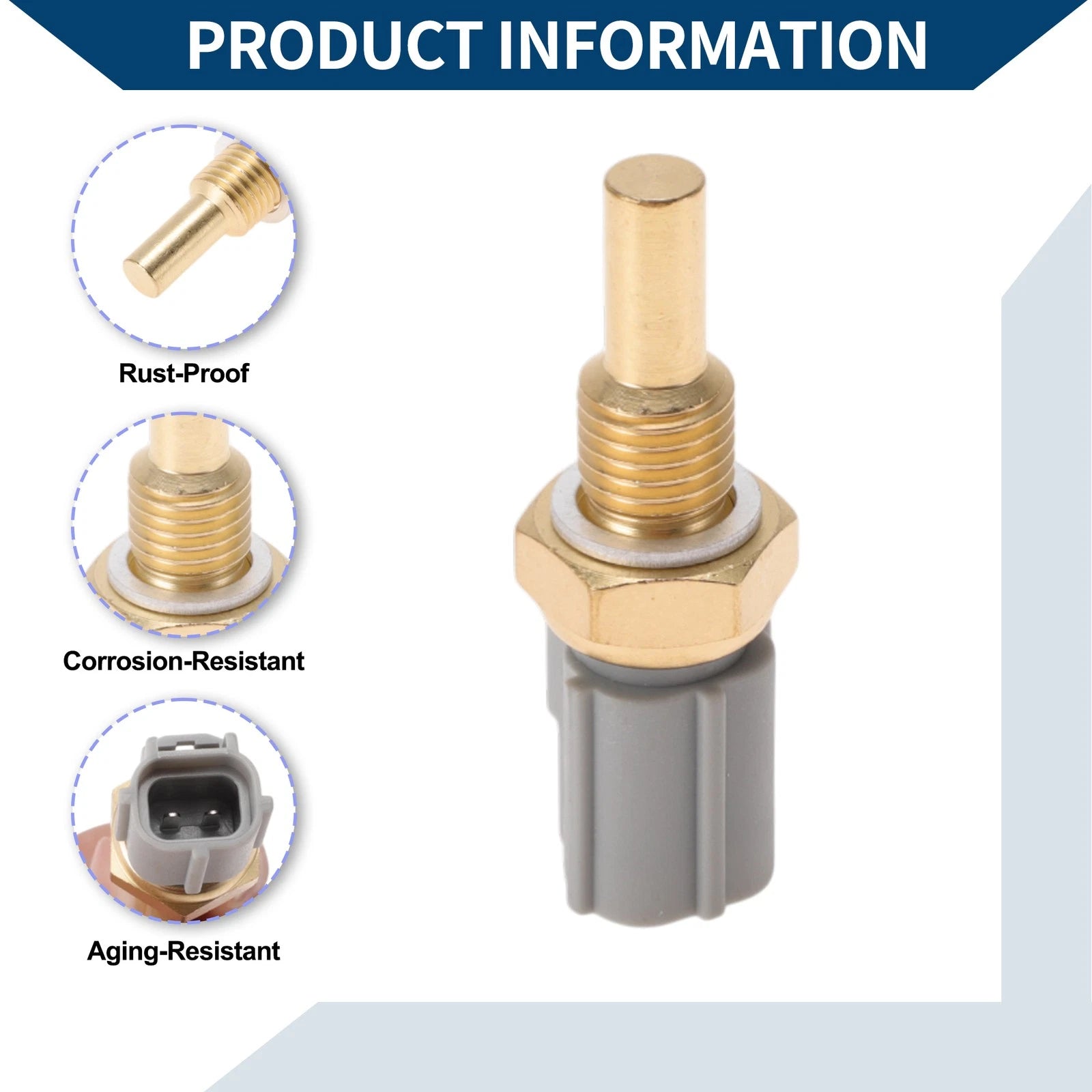 Engine Coolant Temperature Sensor No. 1365054G00 for Suzuki Swift (2004–2010)