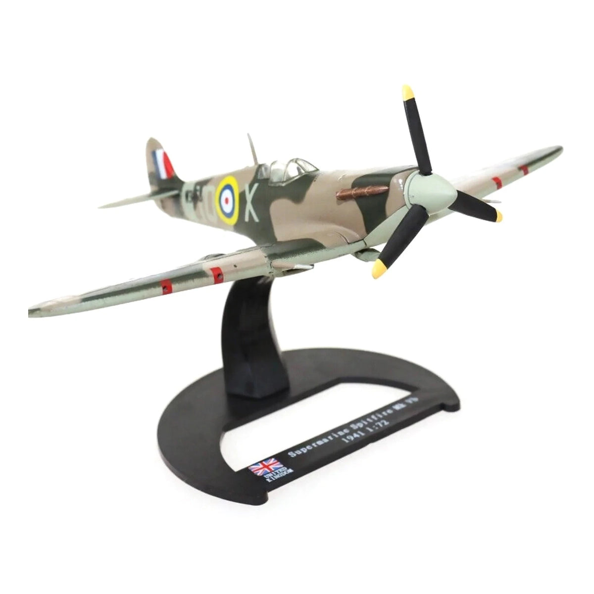 Supermarine Spitfire Mk Vb 1:72 Scale Alloy Model with Display Base