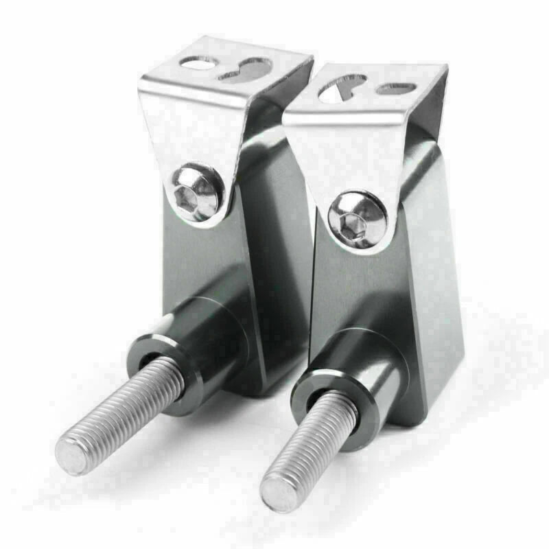 2X Lower Fork Mount Spotlight Holder Bracket for XMAX 125/250/300 (2017–2023)