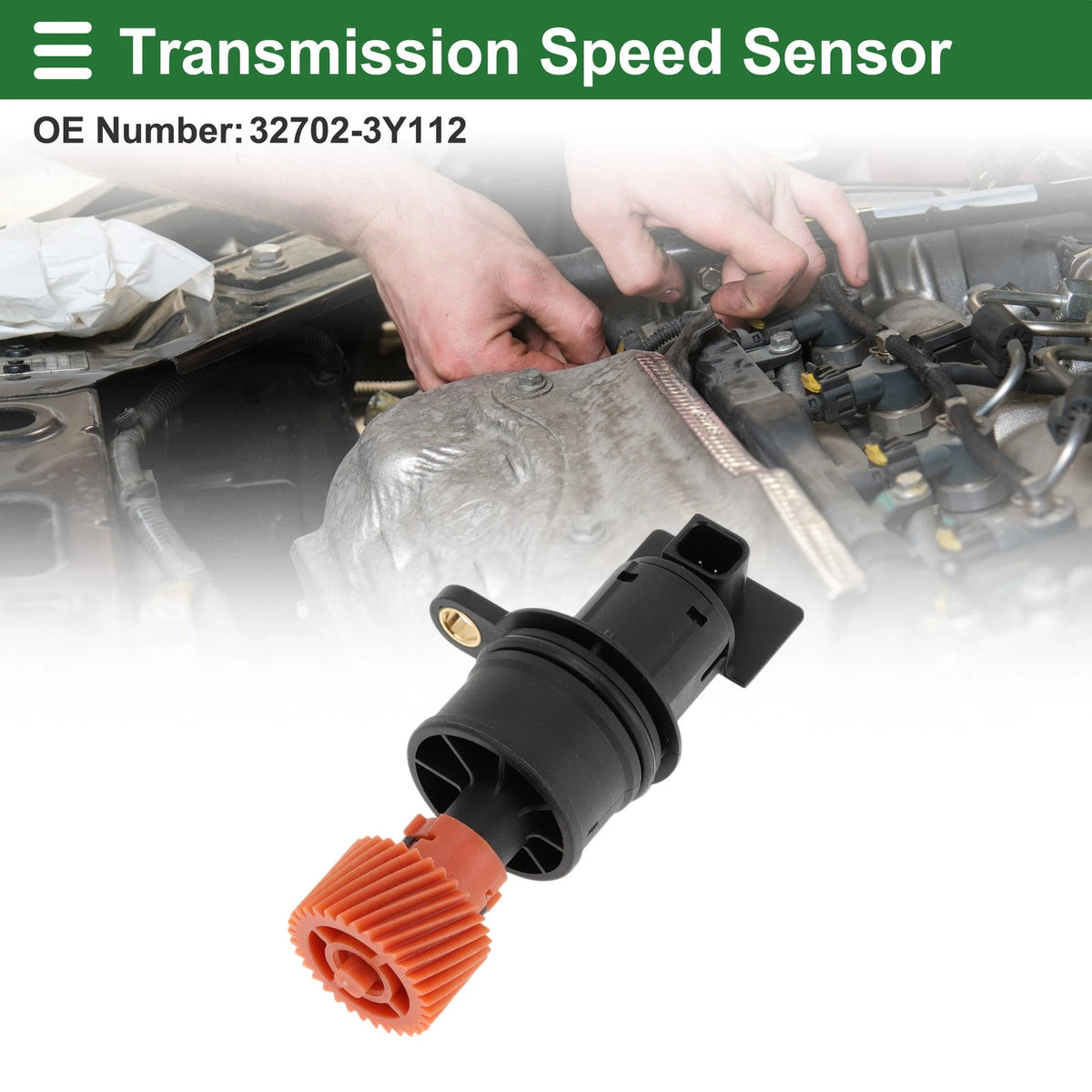 1 Pc Transmission Speed Sensor No.32702-3Y112 for Nissan Maxima (2000–2001)