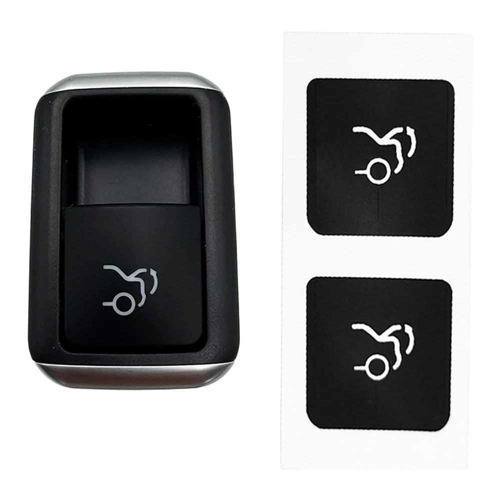 Vinyl Overlay Sticker for Mercedes-For Trunk Release Button Replacement