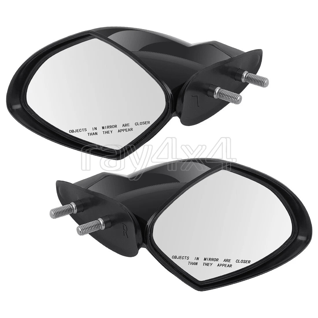 2 Black Mirrors for Yamaha VX WaveRunner (2005–2009)