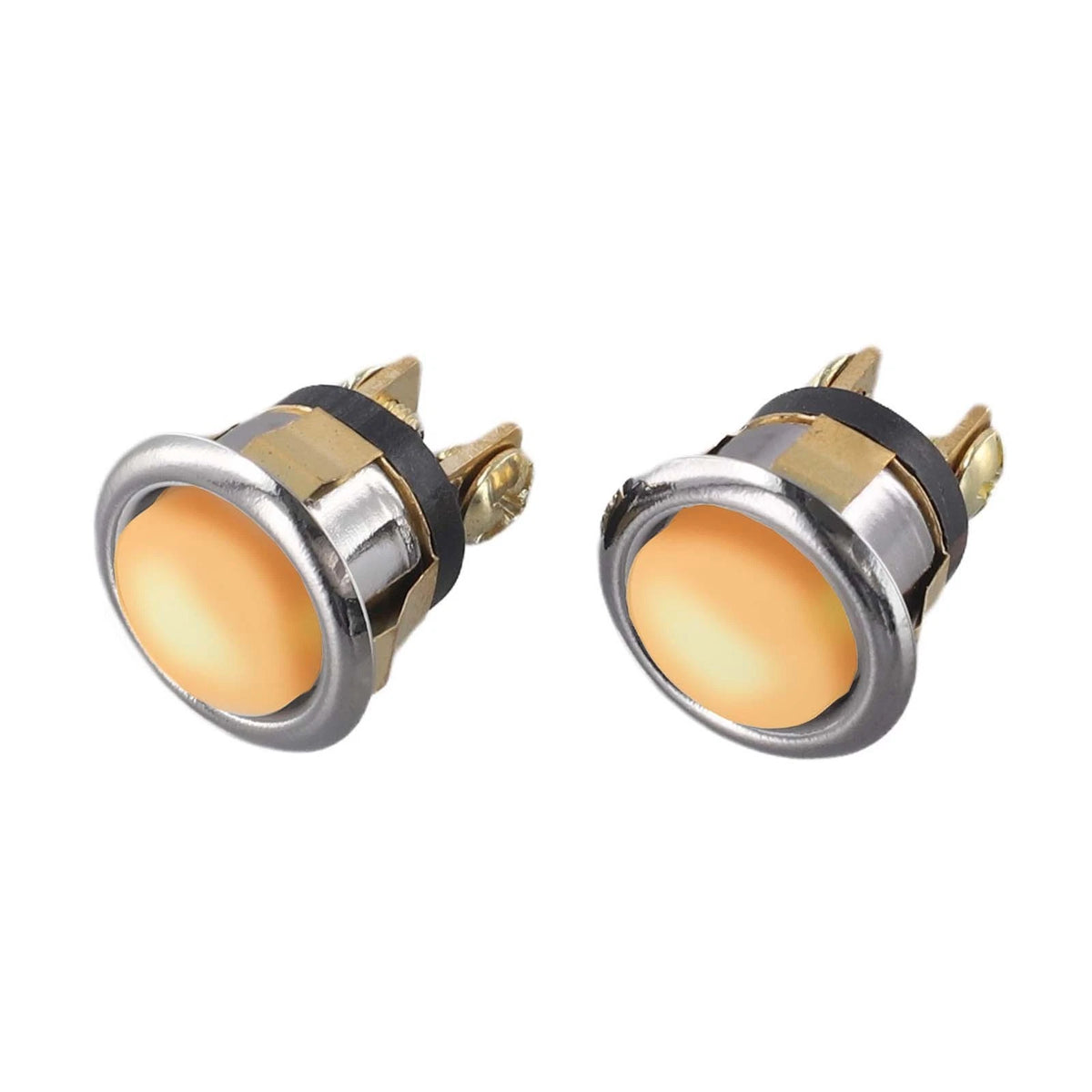 Illuminated Yellow Light Doorbell Button for DIY Projects Home Improvement