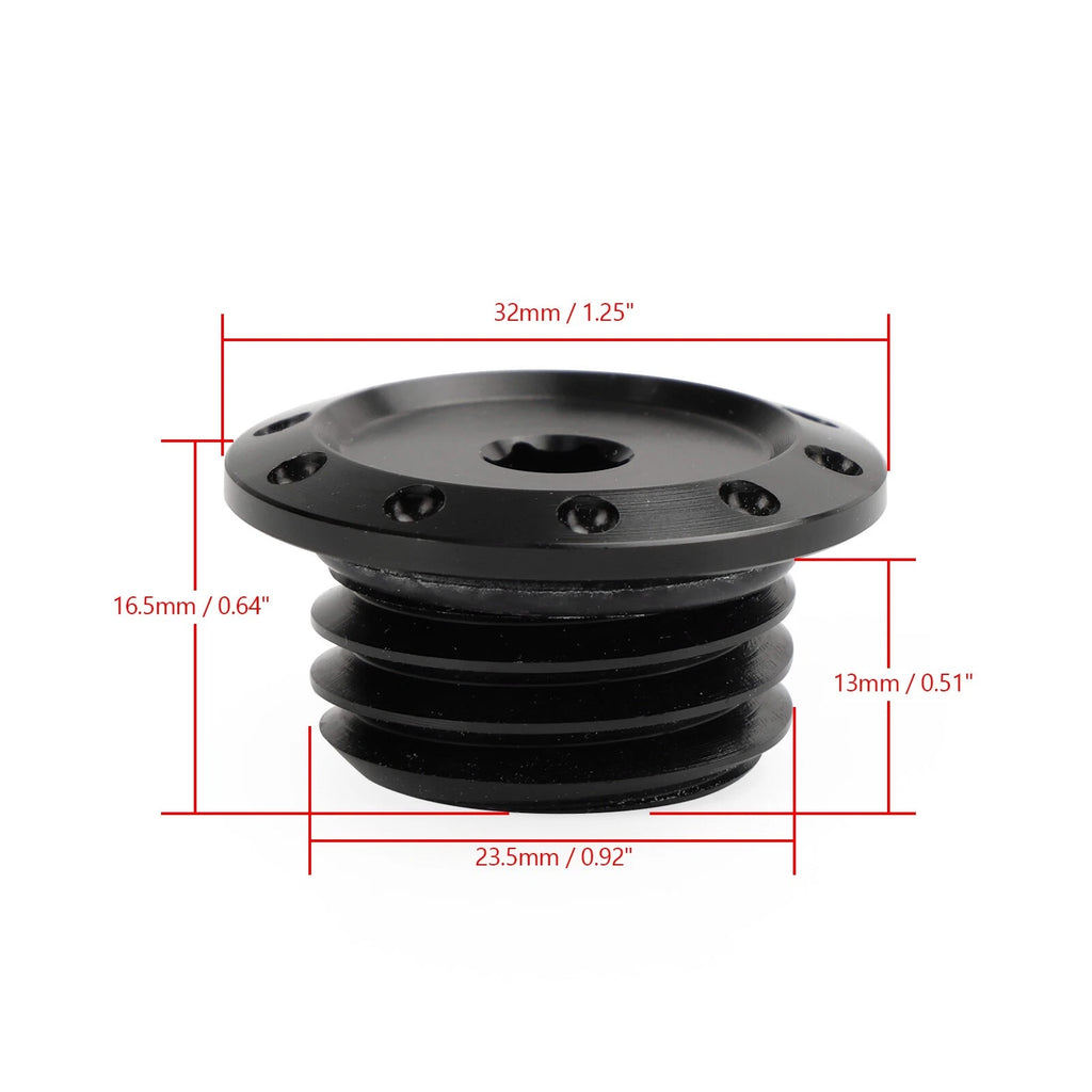 Black Billet Oil Filler Cap for KTM Duke 690 790 890 R Super Duke 990 R 1290 GT