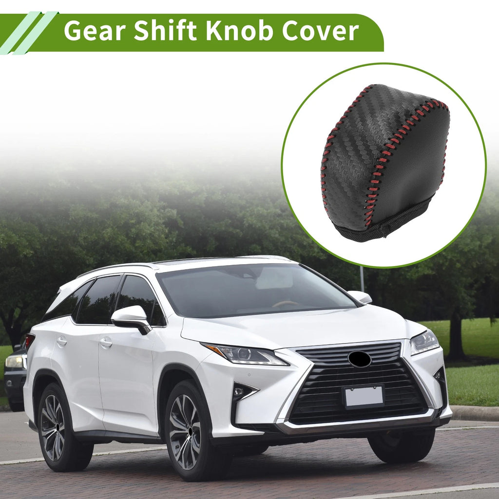 Gear Shift Knob Cover Replacement for Lexus NX250 (2022–2023) Black Carbon