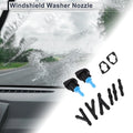Washer Nozzle Replacement Set with 3 Hoses for Mitsubishi Outlander (2011–2014)