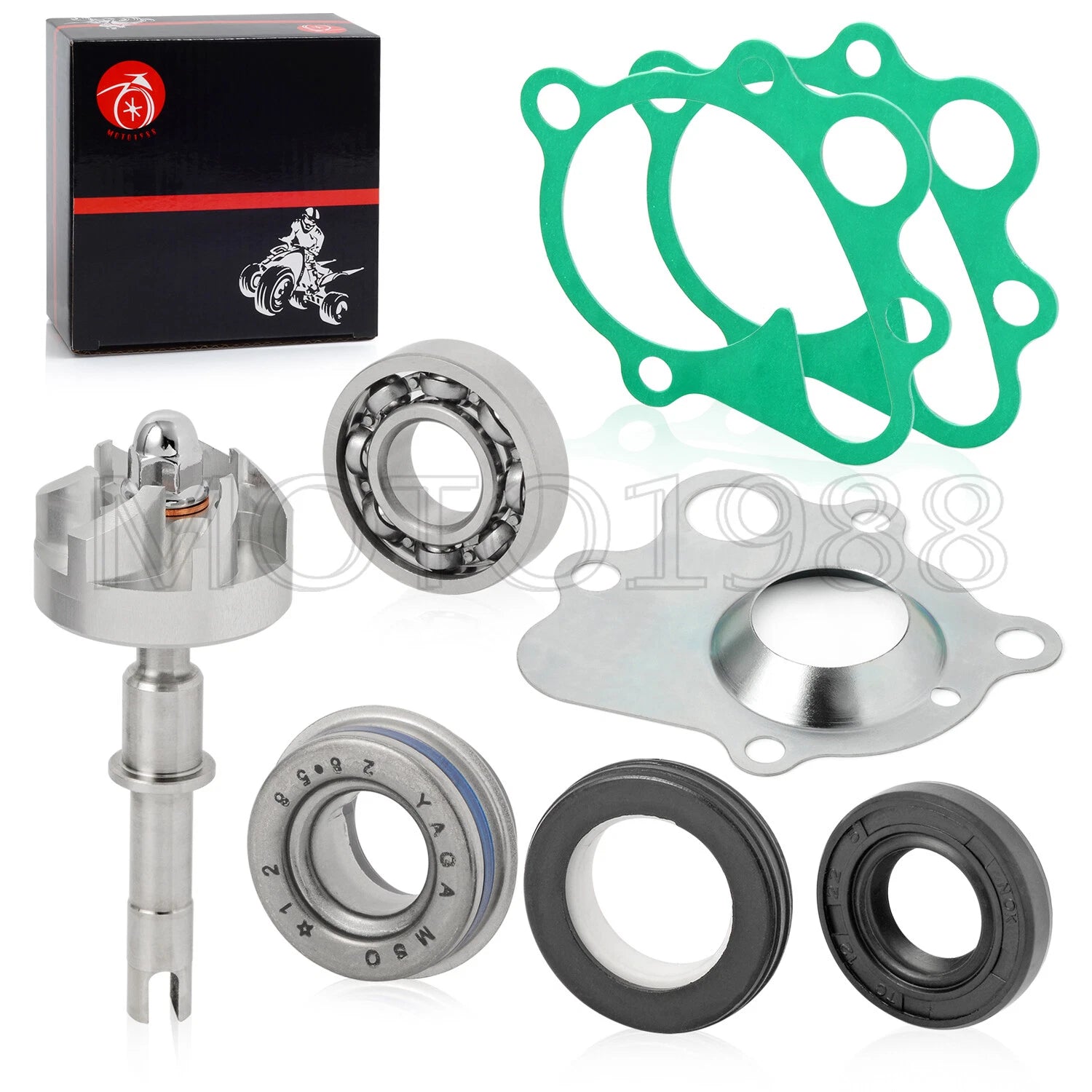 Water Pump Seal & Impeller Gasket for Honda ATC250R (1985–1986)
