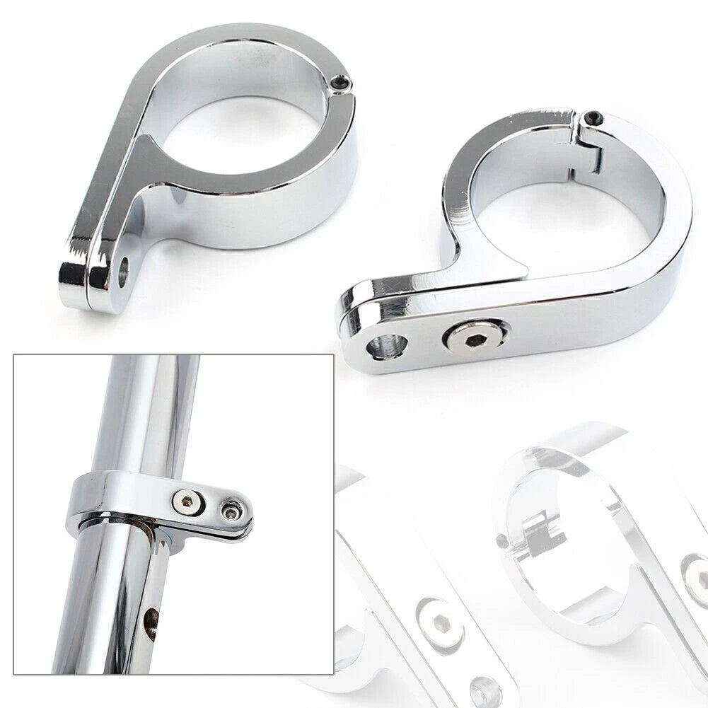 1.25" Handle Bar Mount Clamp Clock for Universal Motorcycle (All Years)