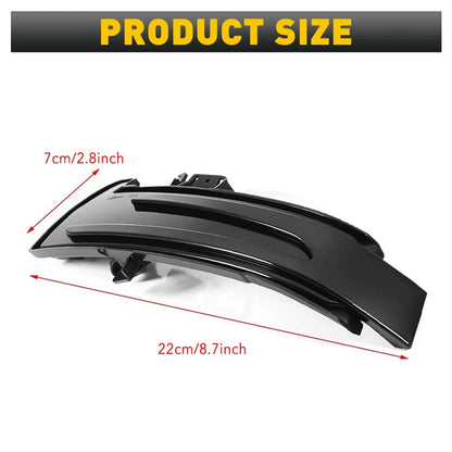 Smoke Sequential LED Side Mirror Lights for Mercedes Benz E CLA GLK (2010–2019)