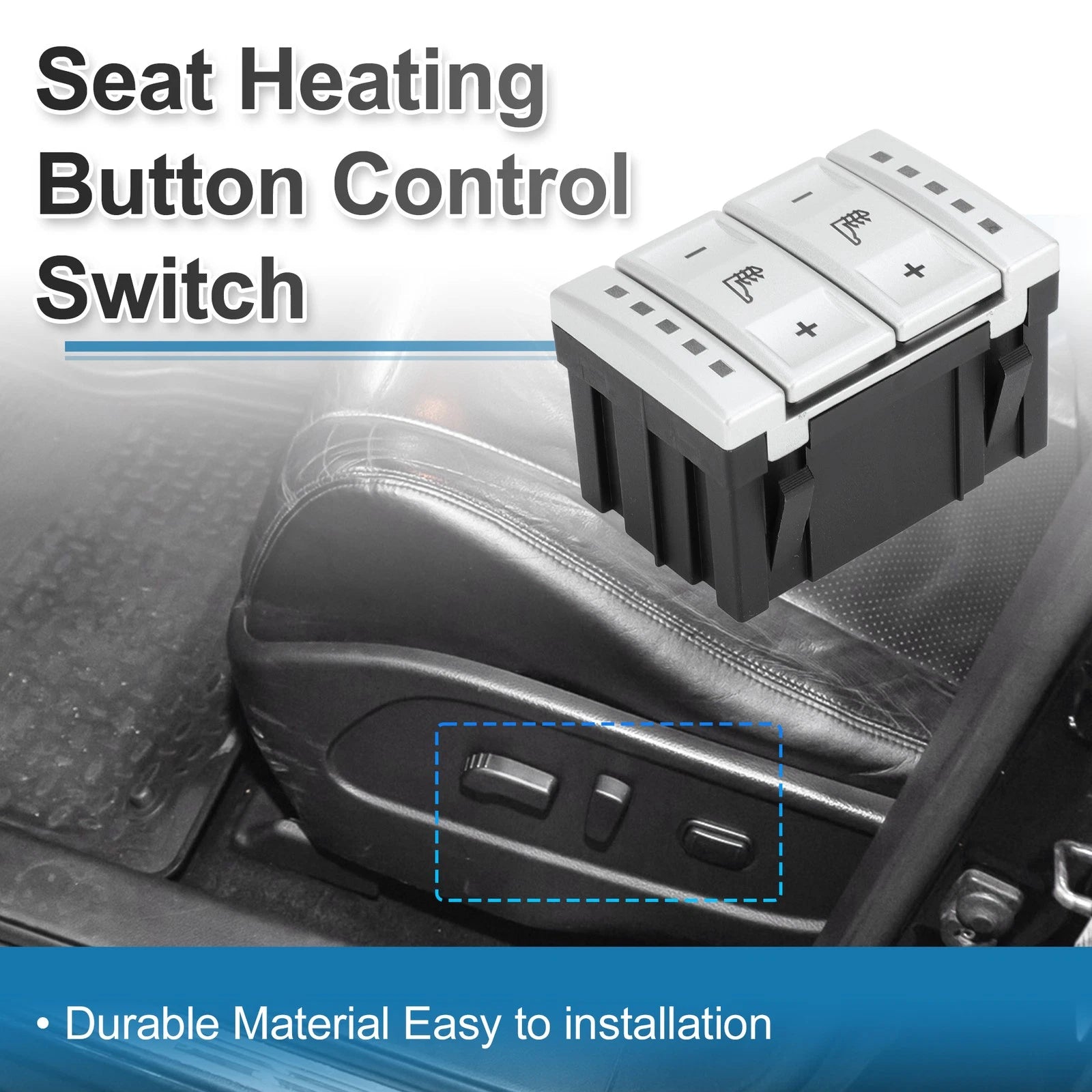Seat Heating Button Control Switch for Ford Mondeo MK4, S-MAX (No. 6M2T19K314A)