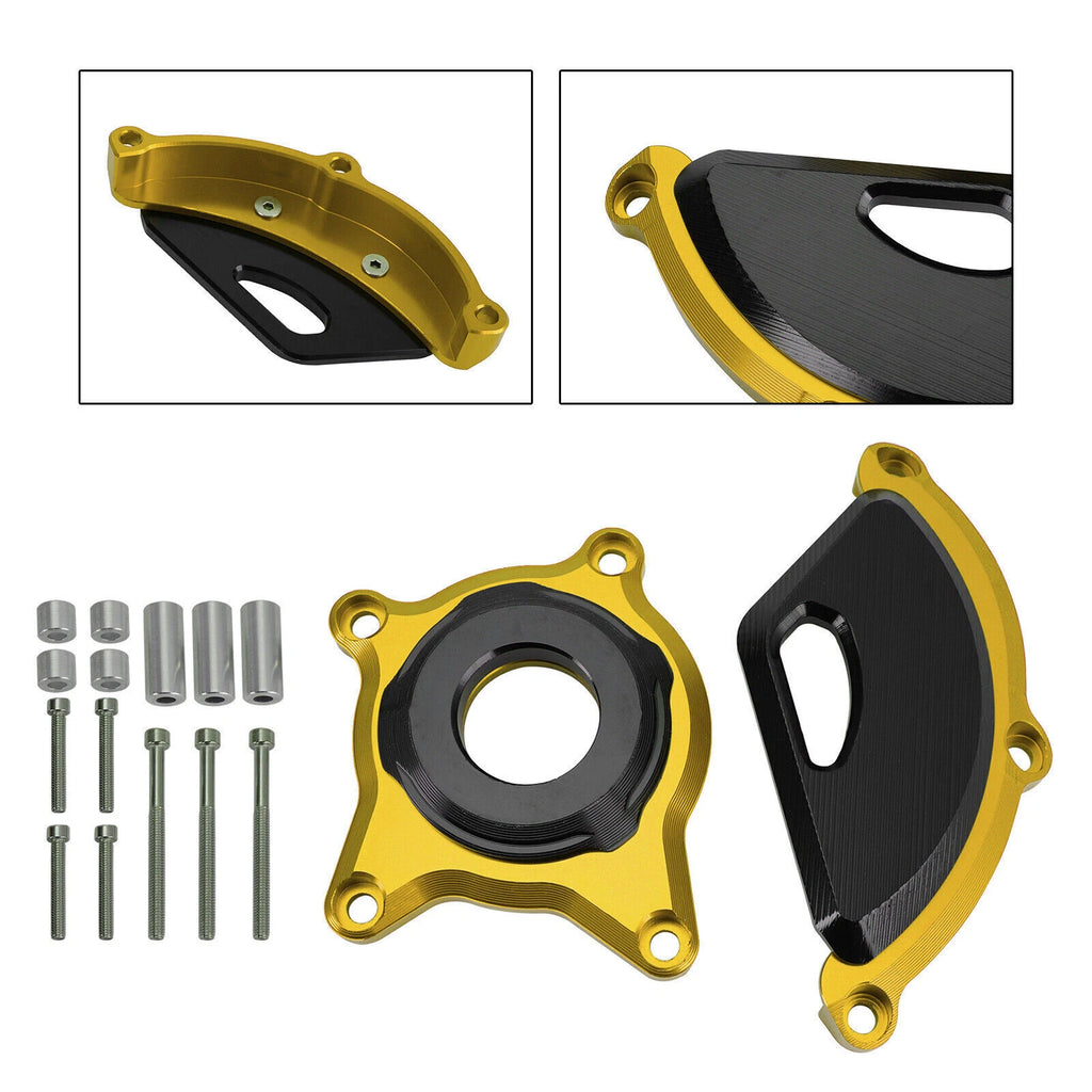 Engine Guards Slider Stator Cover Gold for Kawasaki Z900 RS Cafe (2017–2023)