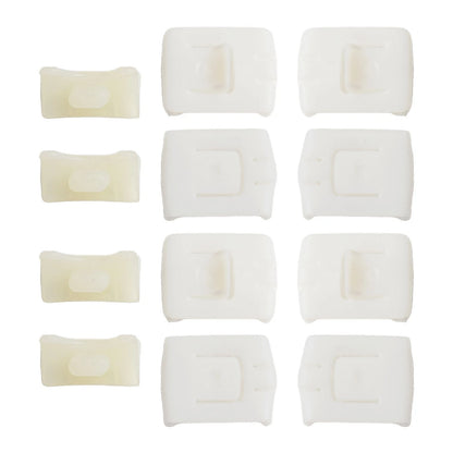 12X Seat Rail Runner Slider Guide Clips for VW Golf Corrado (MK1 MK2 MK3)