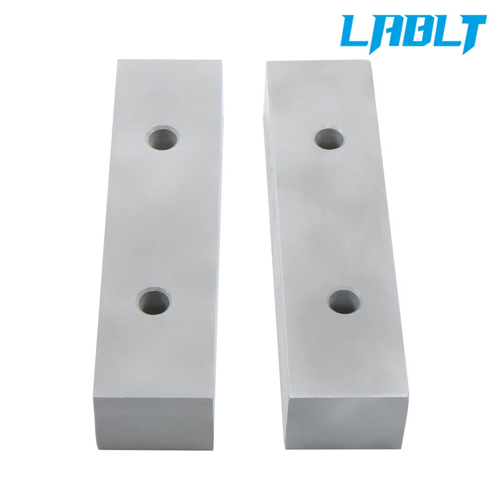 2X 8" Aluminum Machinable Soft Jaws for 6" Vises (LABLT)