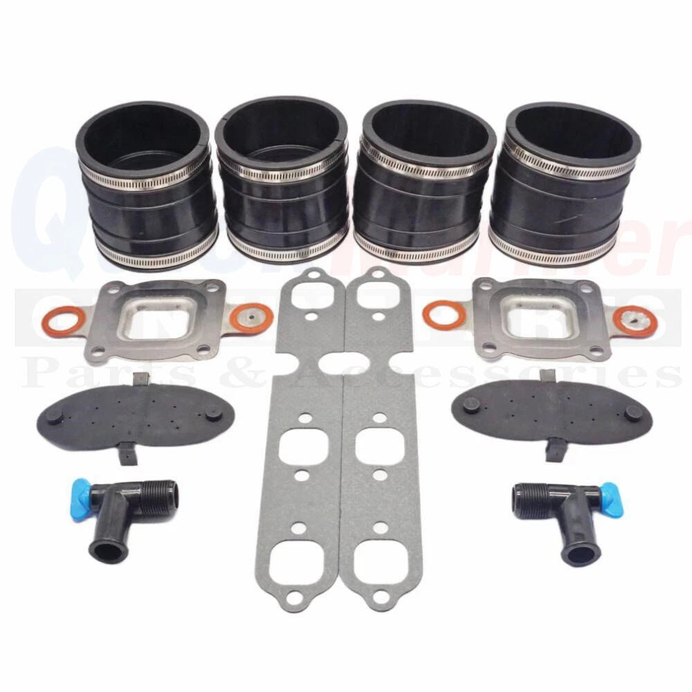 Exhaust Manifold Kit for MerCruiser GM V6 (14358T, 32-14358, 44348)