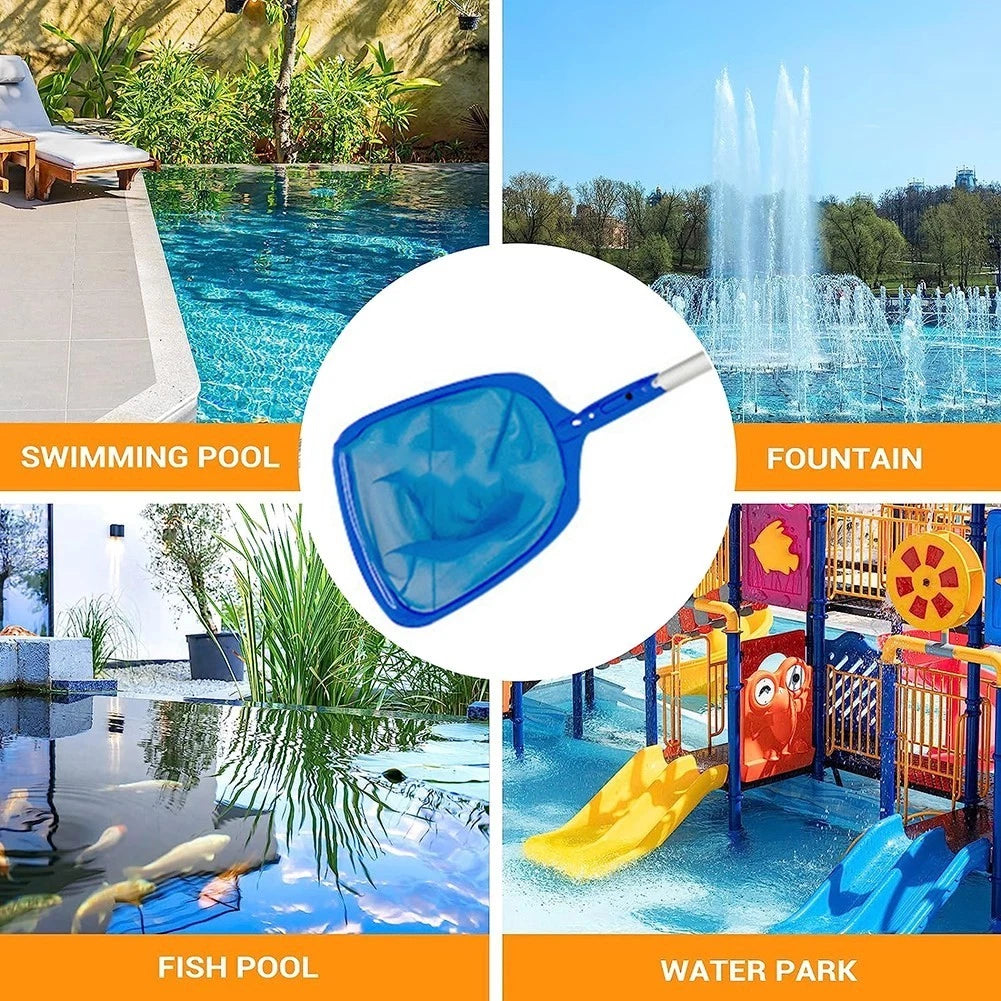 Telescopic Pool Net Rod for Cleaning Debris Removal