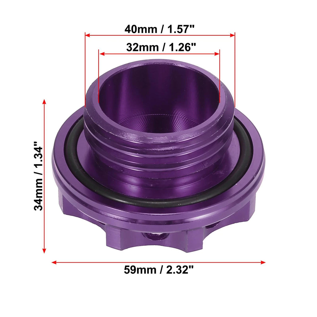 Gas Oil Filler Plug Cover Replacement for Subaru (2008–2017)
