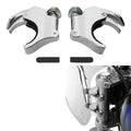 4X 49mm Windshield Clamps for Harley Dyna Fat Bob FXDB