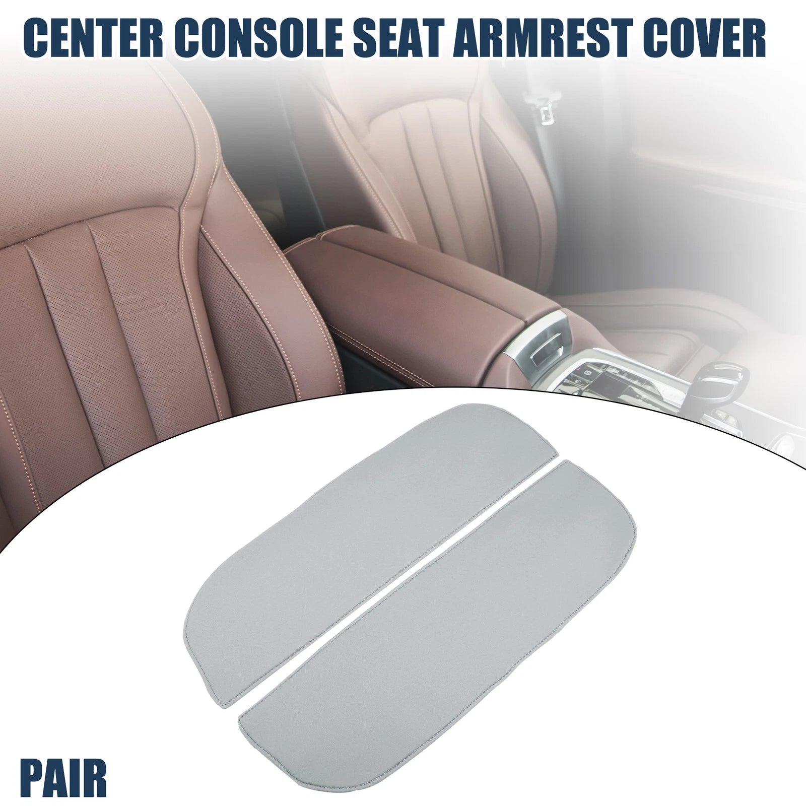 Armrest Protector Cover Pad Pair for BMW X5 X6 (2010–2018) Neoprene