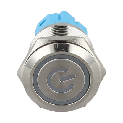 19mm Push Button Switch with Power LED for Heavy Duty Use