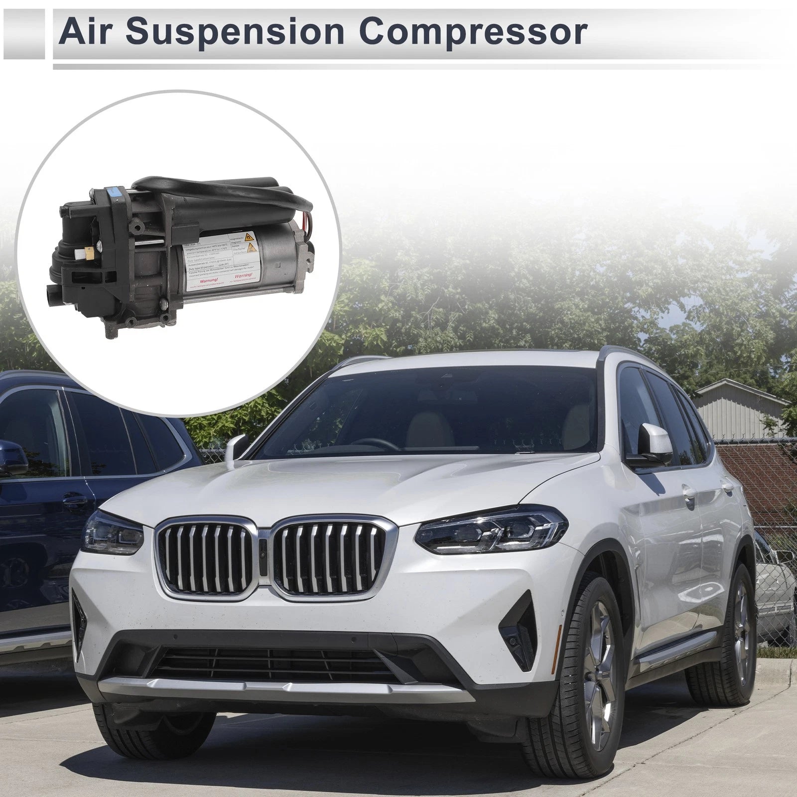 Air Suspension Compressor Replacement for Audi Q8 (2020–2022)