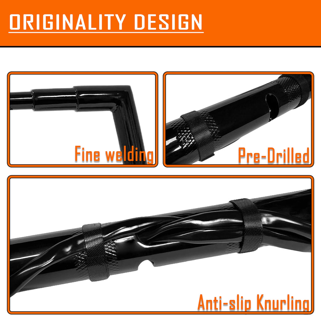 12" Prewired Handlebar 1.5" 32mm for Harley Road Glide (2008–2013)