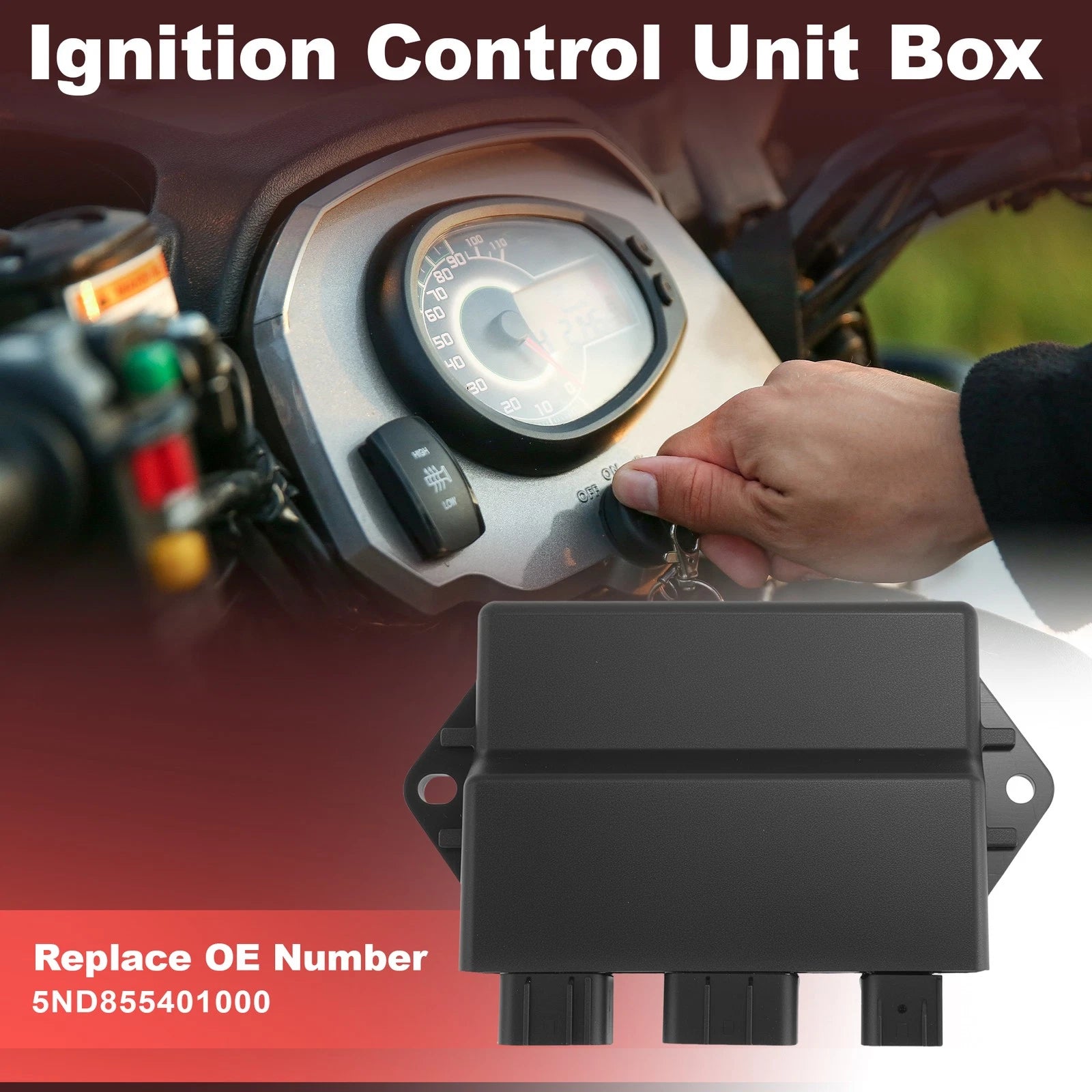 Ignition Control Unit Box for Yamaha 450 4x4 (2004–2008) 5ND855401000