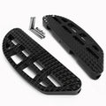Black Dominator Leaf Floorboard Knob for Harley Touring (1993–2019)