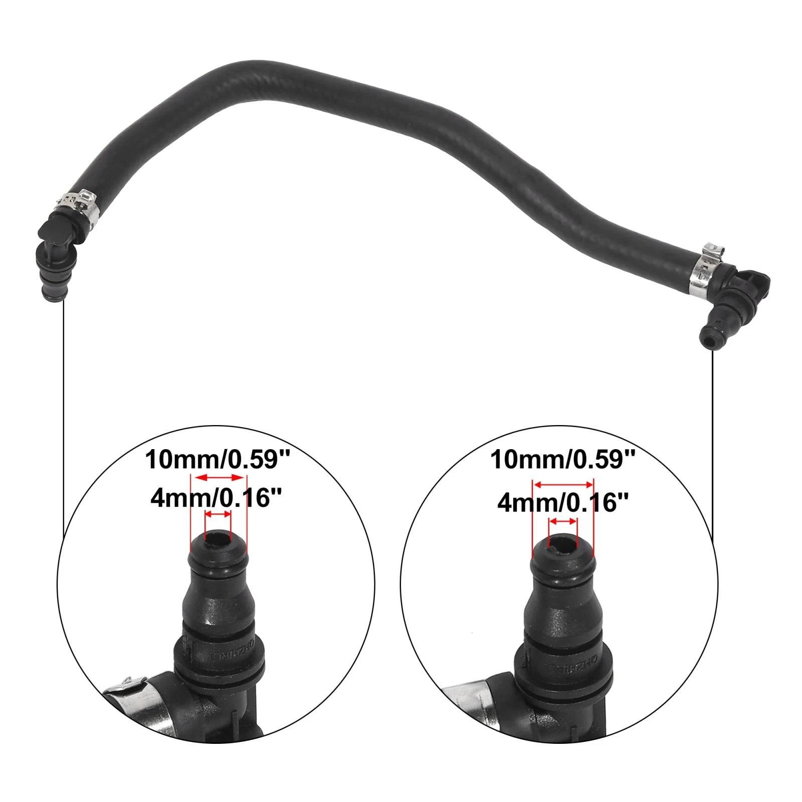 Radiator Vent Hose Rubber Replacement for Mercedes-Benz C250 (2012–2015)