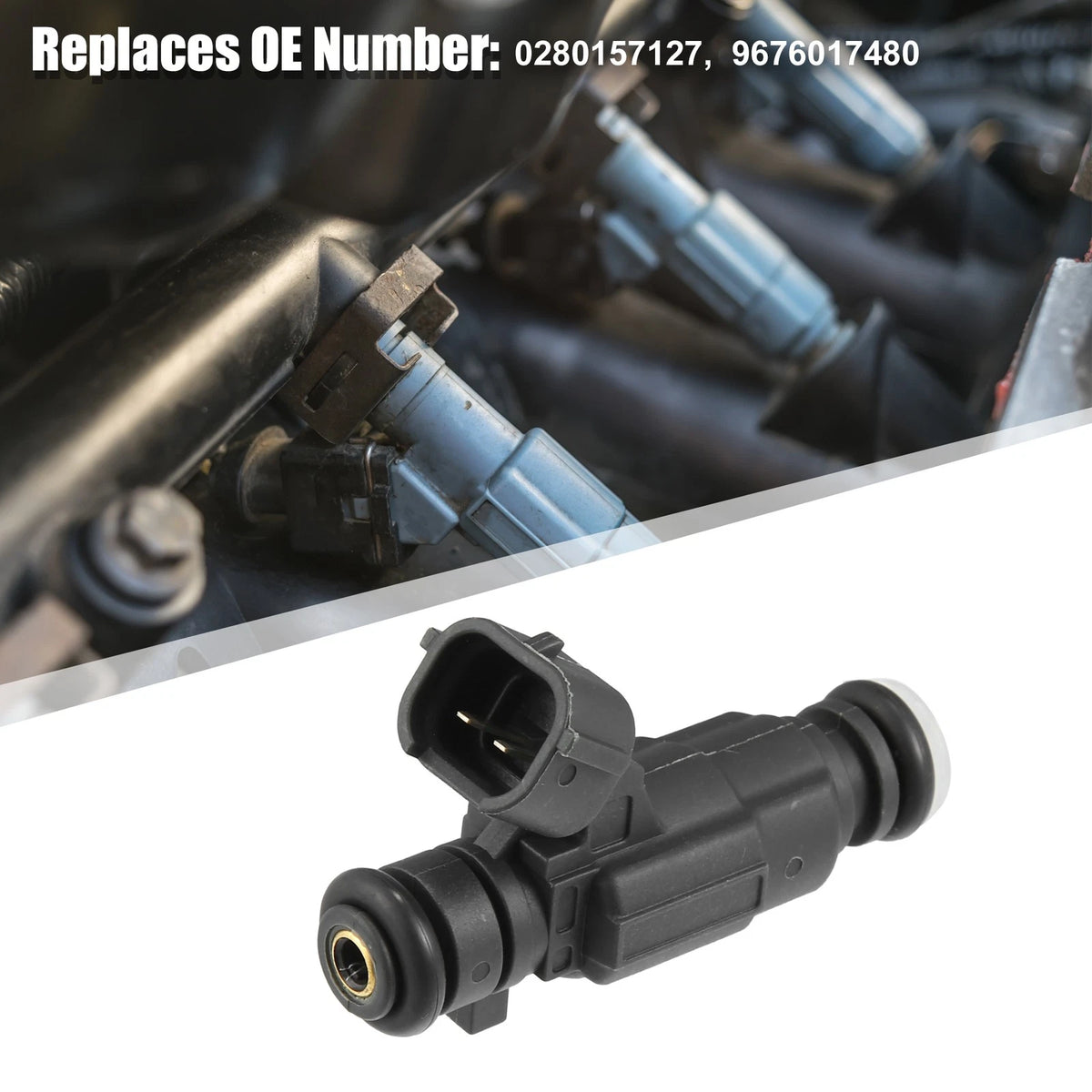 3pcs Fuel Injector 0280157127 for Citroen C1 C-Elysée C3 C4 DS3 (2005–2023)