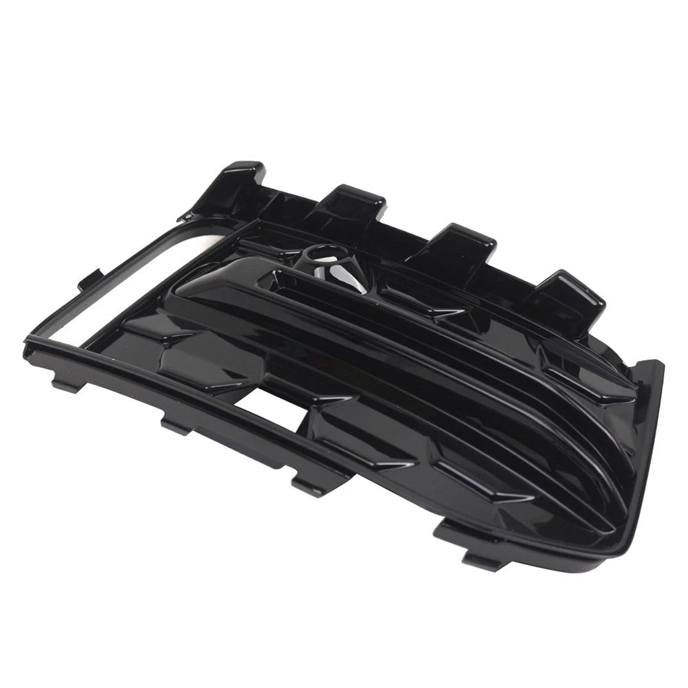 Front Fog Light Frame Cover for Audi A6 C8 S6 (2023–2025) Glossy Black