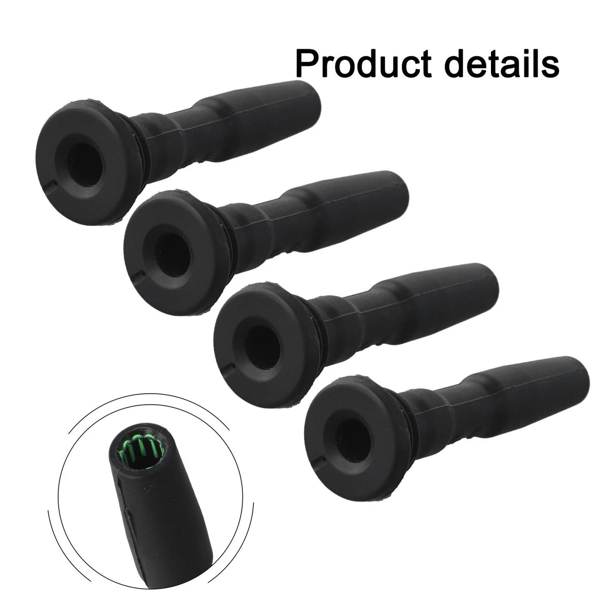 Set of 4 Ignition Coils for Audi A4, Q3, VW Golf (Compatible with 04E905199A)