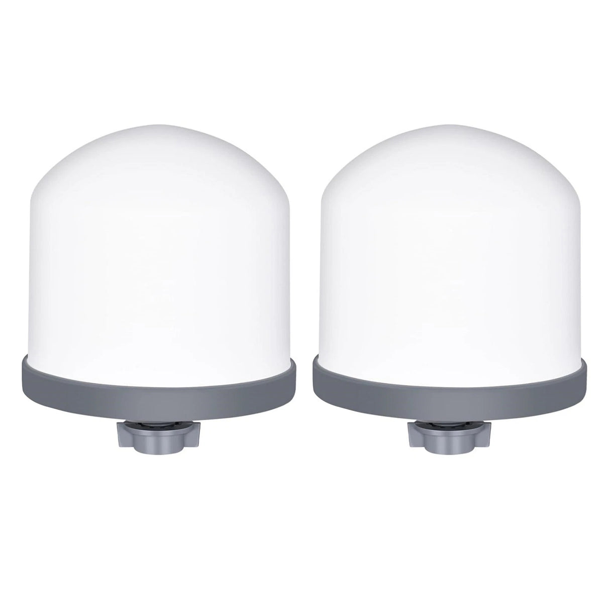 2 Pack Ceramic Candle Water Filter 0.2-0.5 Micron for Portable Purifier