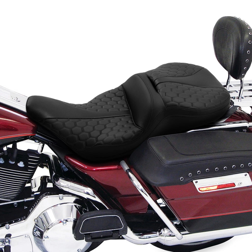 Microfiber Seat for Harley Touring Electra Glide (1997–2007)