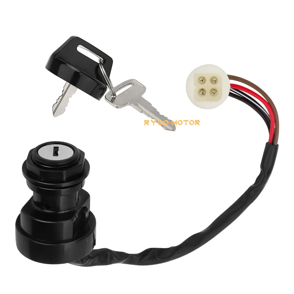 Ignition Key Switch for Yamaha MOTO-4 YFM225 YFM250 YFM350 Breeze 125 (1985–2000)