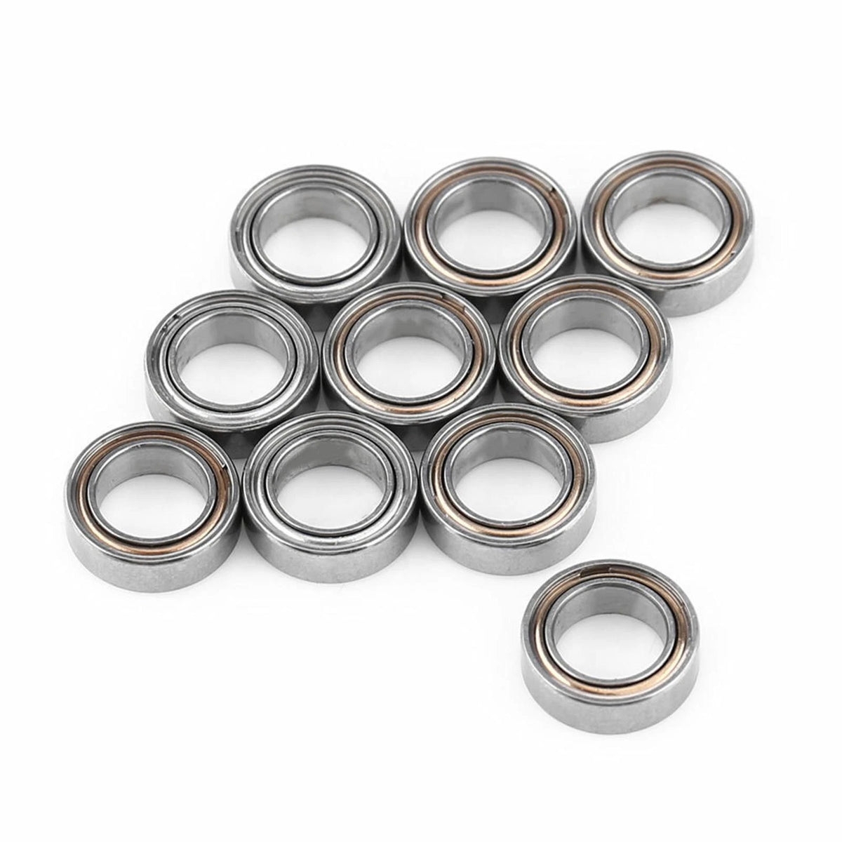 100 Pack MR85ZZ Steel Shielded Ball Bearings for (5x8x2.5)