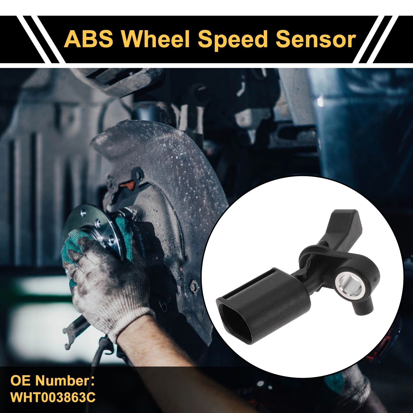 ABS Wheel Speed Sensor WHT003863C for Audi A2 (2000–2005) Left Rear