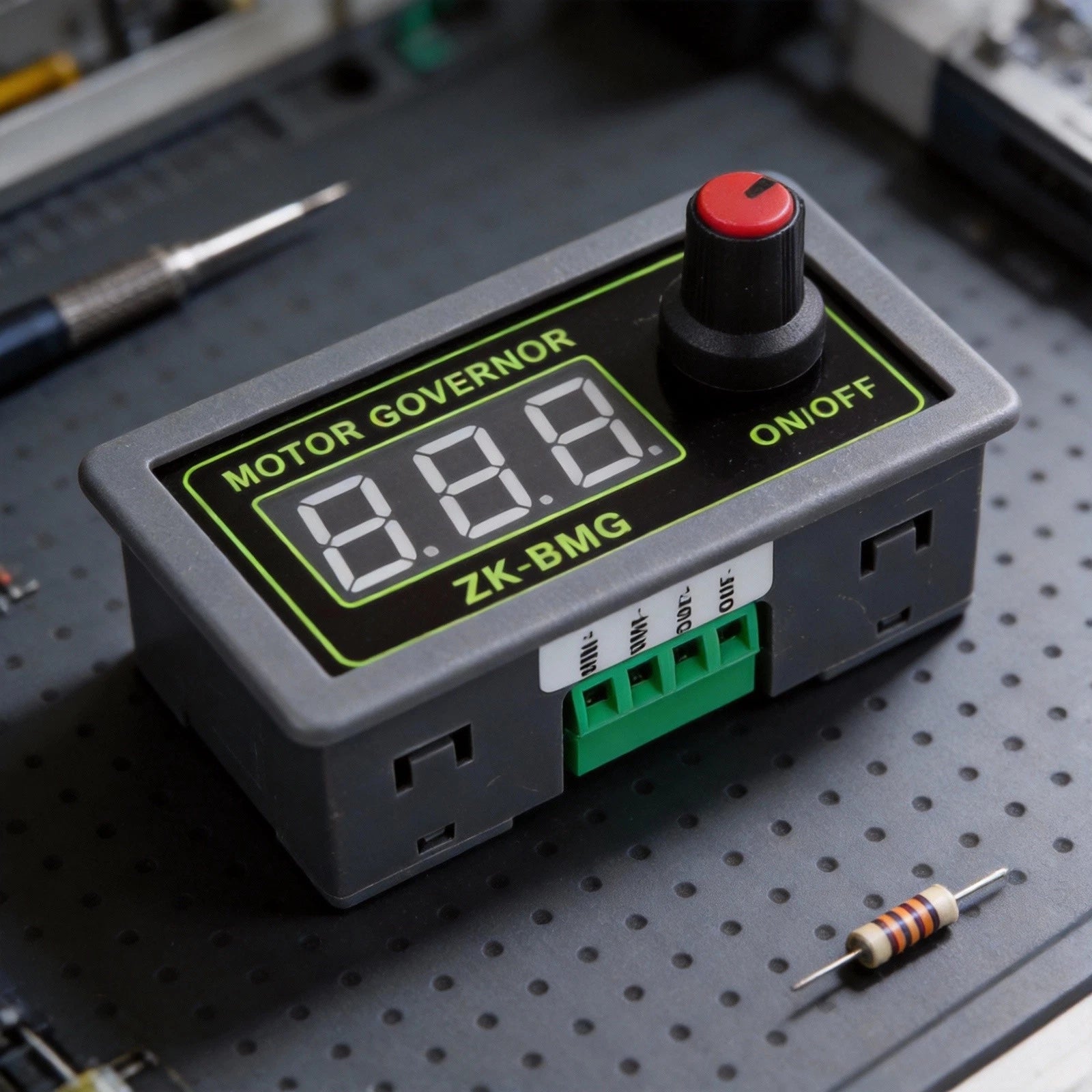 PWM Motor Controller for DC Fan with Adjustable Duty Cycle and Frequency