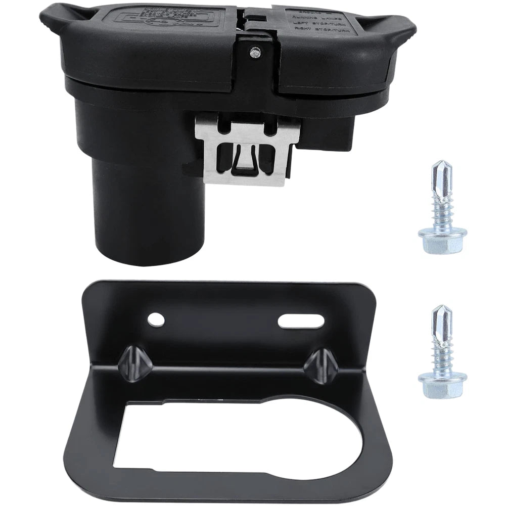 7 Way Trailer Connector Vehicle Tow Harness Rust Resistant Construction